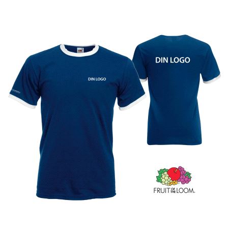 VVS Ringer Tee Navy/White str S