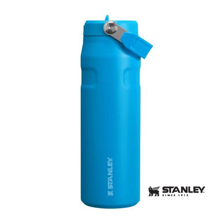 VVS Drikkeflaske Iceflow Flip Straw 0,7 ltr blå